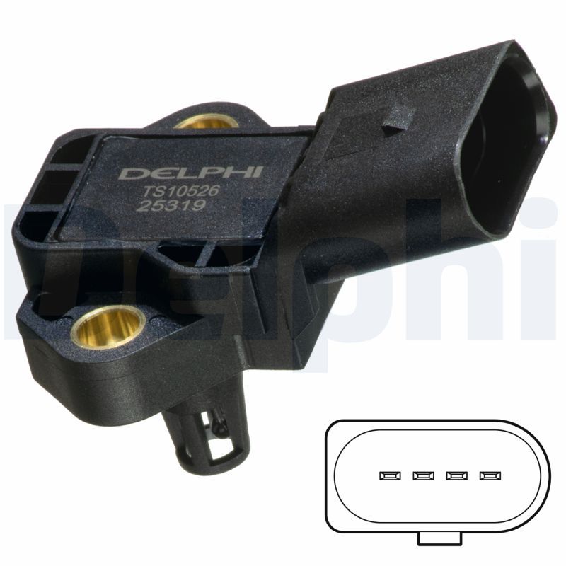 DELPHI TS10526 Sensor, intake air temperature