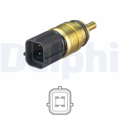 Sensor, coolant temperature DELPHI TS10528