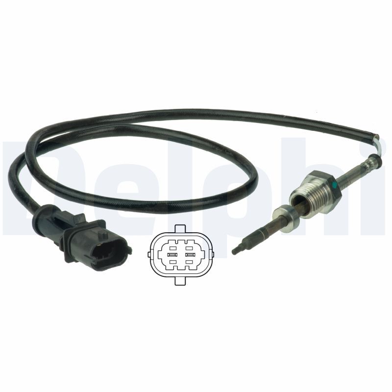 DELPHI TS30007 Sensor, exhaust gas temperature