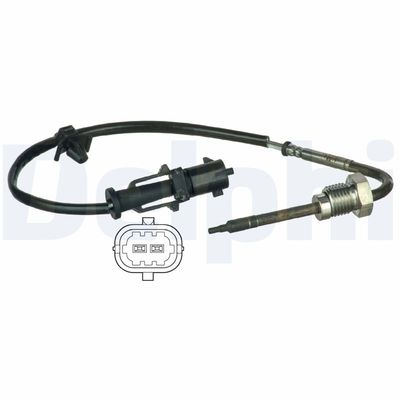 Sensor, exhaust gas temperature DELPHI TS30030