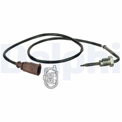 Sensor, exhaust gas temperature DELPHI TS30037