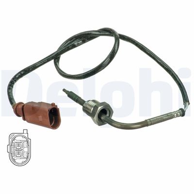 Sensor, exhaust gas temperature DELPHI TS30076