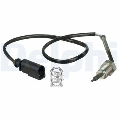 Sensor, exhaust gas temperature DELPHI TS30084