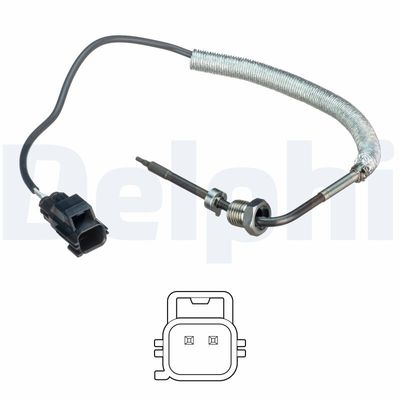 Sensor, exhaust gas temperature DELPHI TS30108