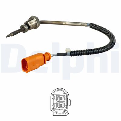 Sensor, exhaust gas temperature DELPHI TS30146