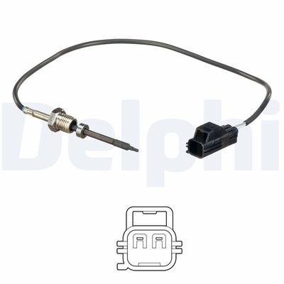 Sensor, exhaust gas temperature DELPHI TS30149
