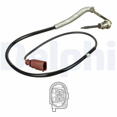 Sensor, exhaust gas temperature DELPHI TS30152
