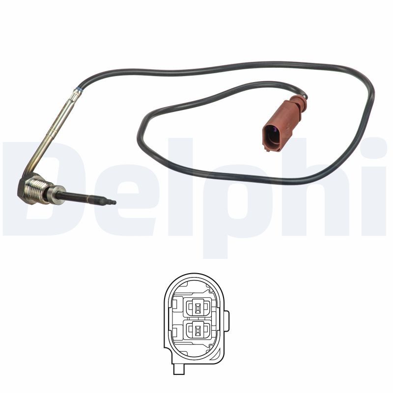 DELPHI TS30177 Sensor, exhaust gas temperature