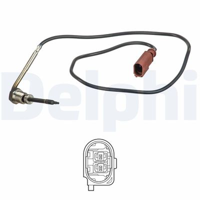Sensor, exhaust gas temperature DELPHI TS30177