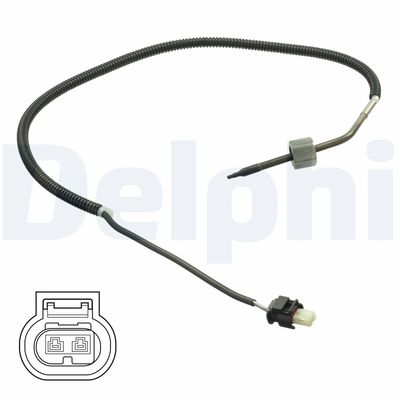 Sensor, exhaust gas temperature DELPHI TS30183