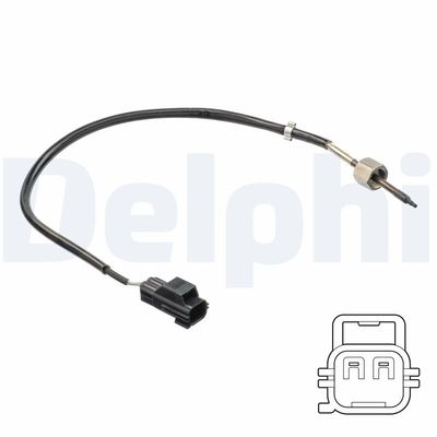 Sensor, exhaust gas temperature DELPHI TS30189