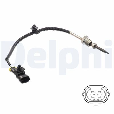 Sensor, exhaust gas temperature DELPHI TS30204