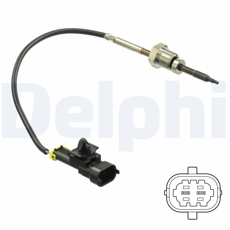 DELPHI TS30205 Sensor, exhaust gas temperature