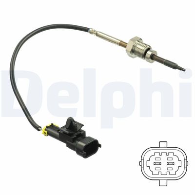 Sensor, exhaust gas temperature DELPHI TS30205