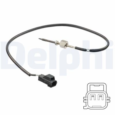 Sensor, exhaust gas temperature DELPHI TS30206