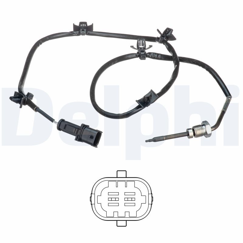 DELPHI TS30216 Sensor, exhaust gas temperature