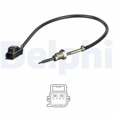 Sensor, exhaust gas temperature DELPHI TS30224