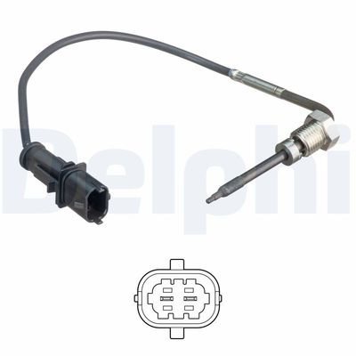 Sensor, exhaust gas temperature DELPHI TS30239