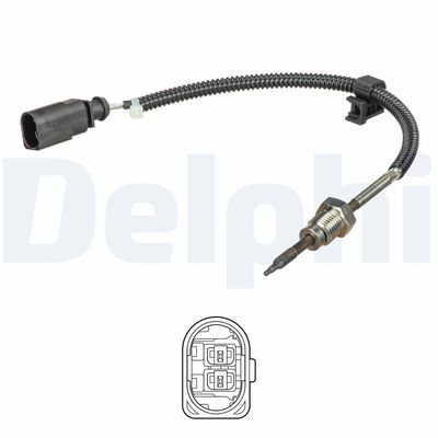 Sensor, exhaust gas temperature DELPHI TS30258