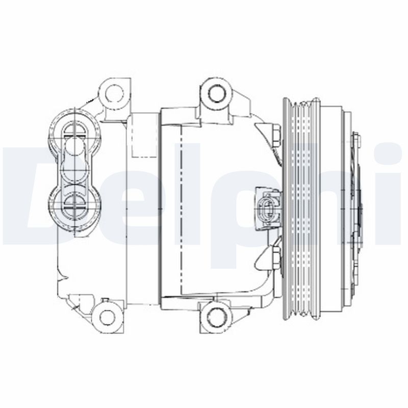 DELPHI TSP0155649 Compressor, air conditioning