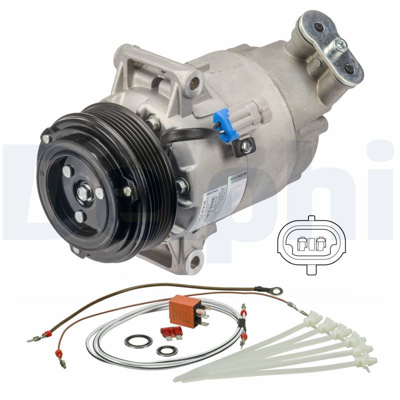DELPHI TSP0155802 Compressor, air conditioning