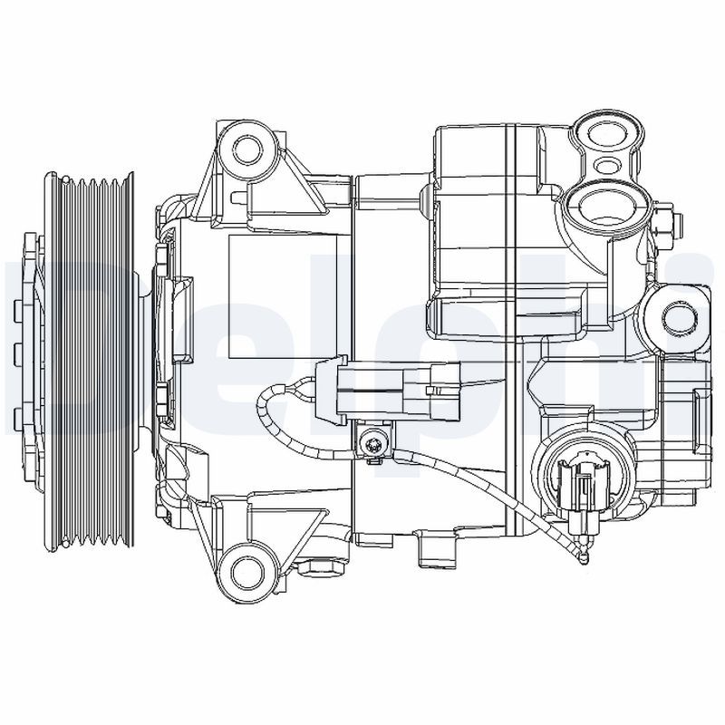 DELPHI TSP0155947 Compressor, air conditioning