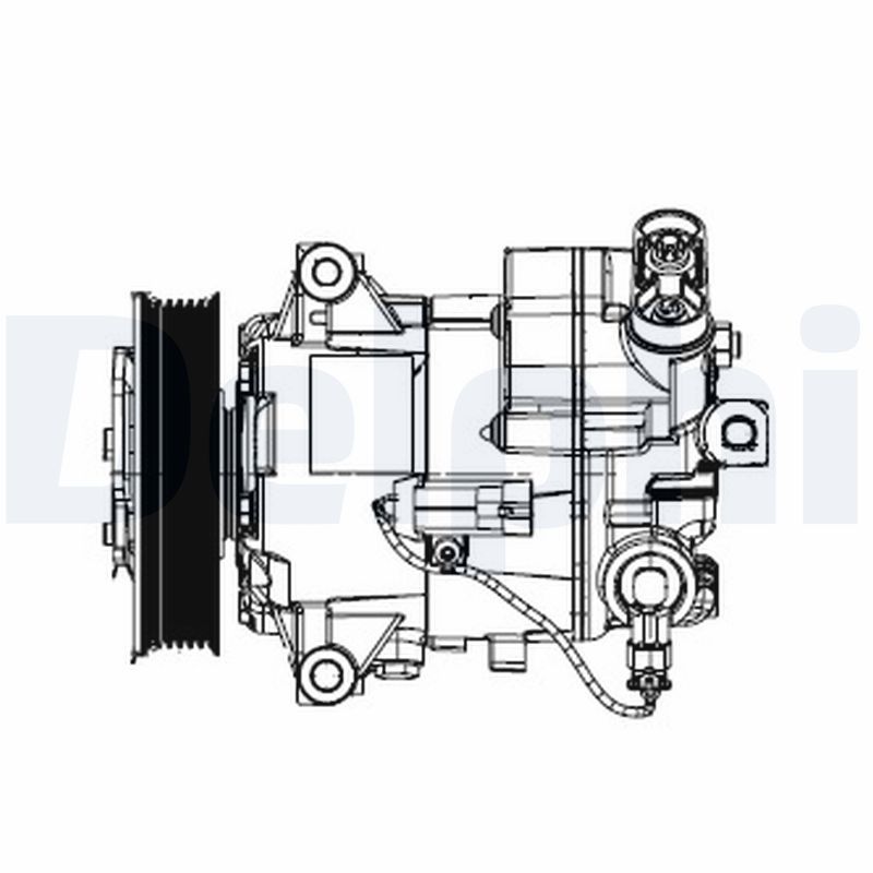 DELPHI TSP0155948 Compressor, air conditioning