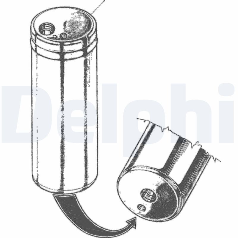 DELPHI TSP0175055 Dryer, air conditioning