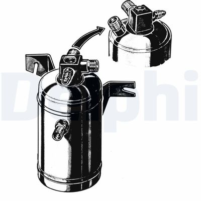 Dryer, air conditioning DELPHI TSP0175060