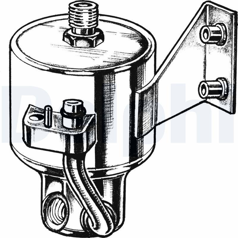 DELPHI TSP0175075 Dryer, air conditioning