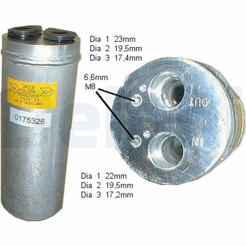 DELPHI TSP0175326 Dryer, air conditioning
