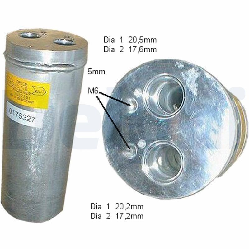 DELPHI TSP0175327 Dryer, air conditioning