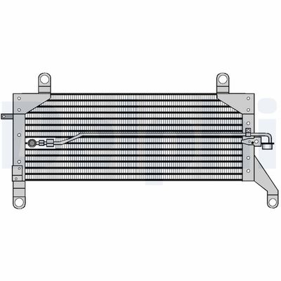Condenser, air conditioning DELPHI TSP0225005