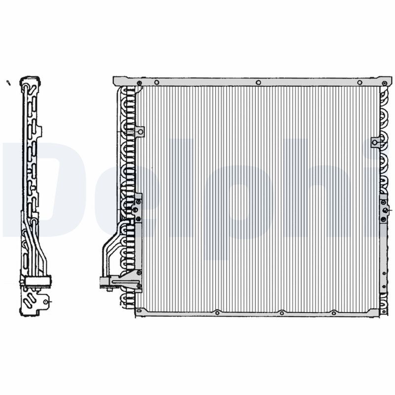 DELPHI TSP0225014 Condenser, air conditioning