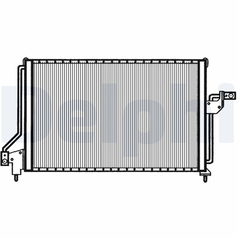 DELPHI TSP0225047 Condenser, air conditioning