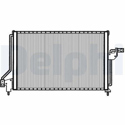 Condenser, air conditioning DELPHI TSP0225047