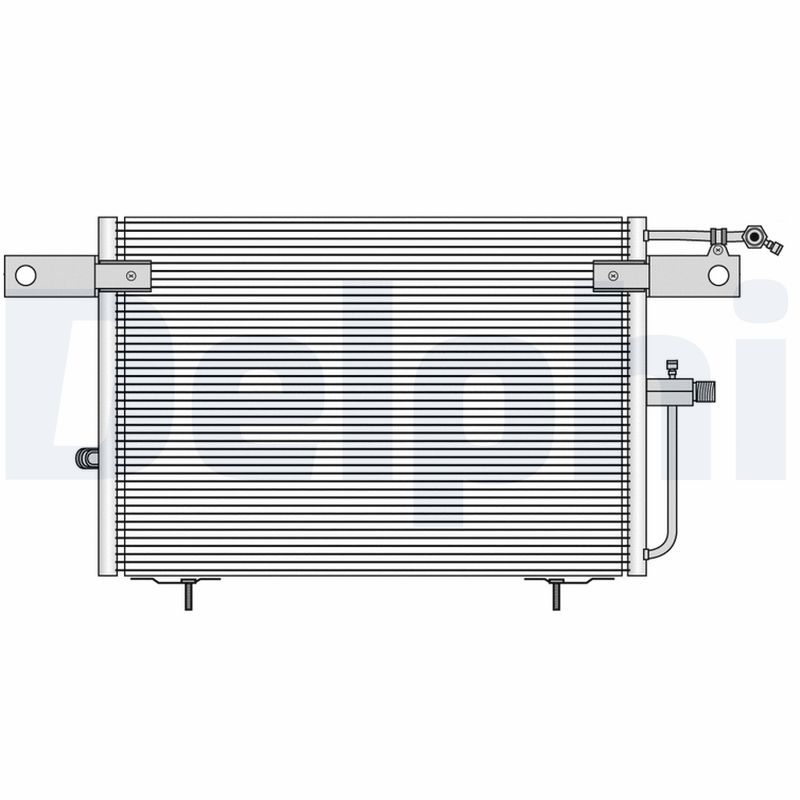 DELPHI TSP0225083 Condenser, air conditioning
