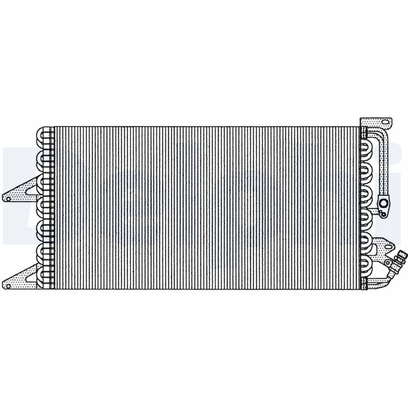 DELPHI TSP0225102 Condenser, air conditioning
