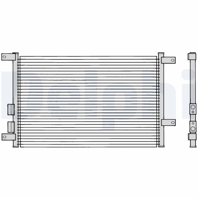 DELPHI TSP0225108 Condenser, air conditioning
