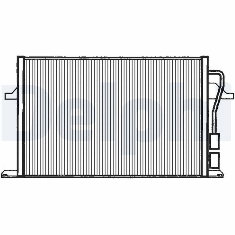 DELPHI TSP0225112 Condenser, air conditioning