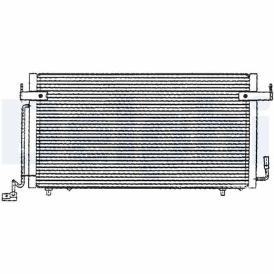 Condenser, air conditioning DELPHI TSP0225117