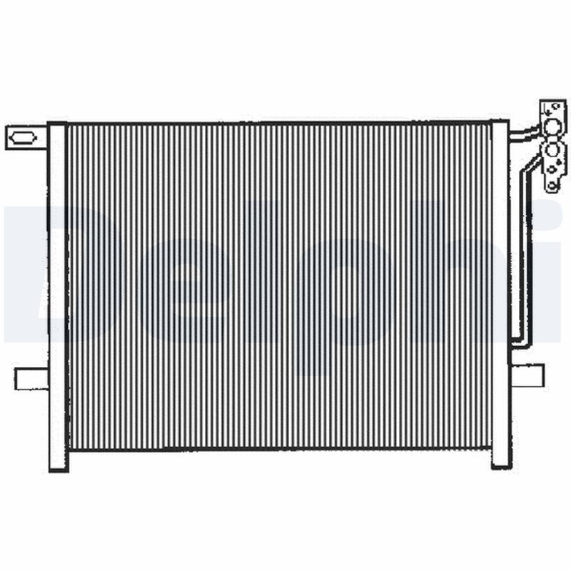 DELPHI TSP0225118 Condenser, air conditioning