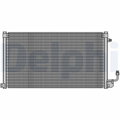Condenser, air conditioning DELPHI TSP0225119