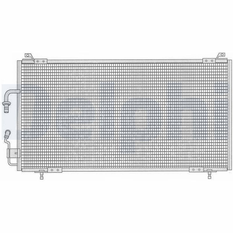DELPHI TSP0225130 Condenser, air conditioning