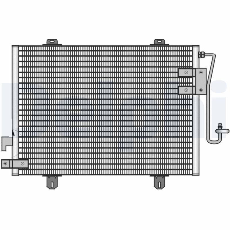 DELPHI TSP0225131 Condenser, air conditioning