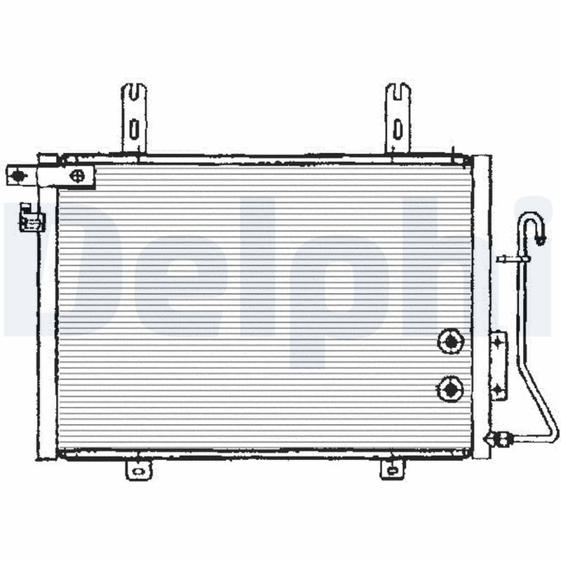 DELPHI TSP0225133 Condenser, air conditioning