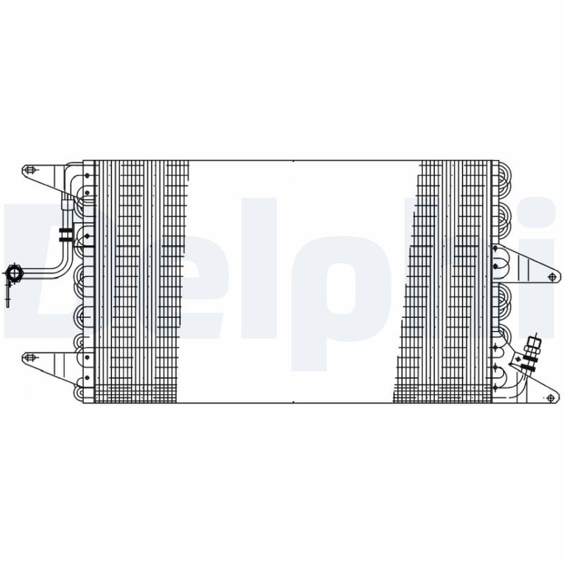 DELPHI TSP0225162 Condenser, air conditioning