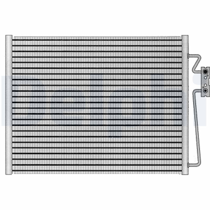 DELPHI TSP0225187 Condenser, air conditioning