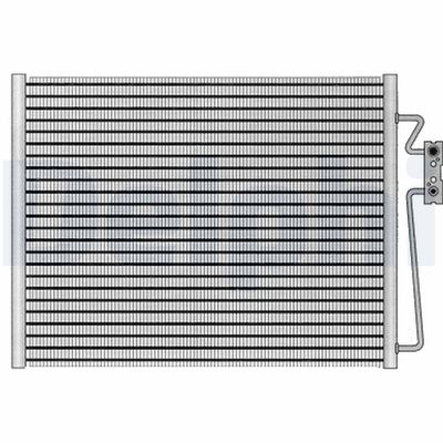 Condenser, air conditioning DELPHI TSP0225187