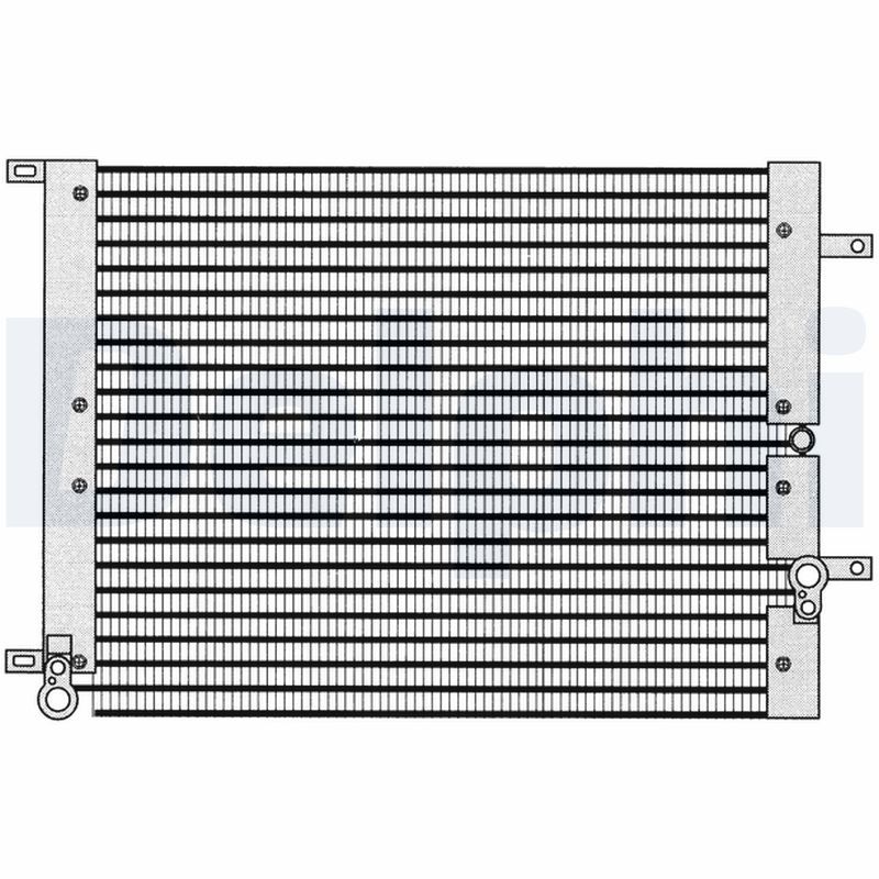 DELPHI TSP0225191 Condenser, air conditioning